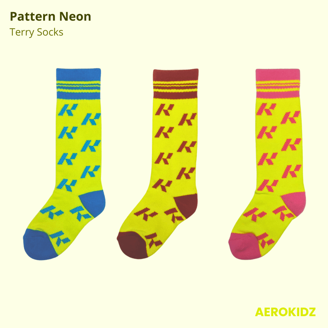 Pattern Neon Socks